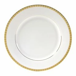 Athens Gold Dinnerware 10 Strawberry Street ATH-24G Athens Gold Charger Plate 12" - 12 Pcs