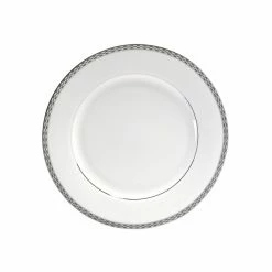 Athens Platinum Dinnerware 10 Strawberry Street ATH-2P 9-1/8" Athens Platinum Luncheon Plate