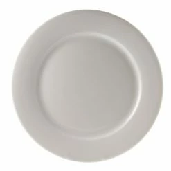 Bistro White Dinnerware 10 Strawberry Street BISTRO-1 10-5/8" White Dinner Plate