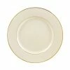 Cream Double Gold Dinnerware 10 Strawberry Street CGLD0001 10-3/4" Cream Double Gold Line Dinner Plate -Strawberry Fields 10 Strawberry Street CGLD0001 10 3 4 quot Cream Double Gold Line Dinner Plate 172716 large