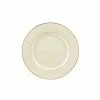 Cream Double Gold Dinnerware 10 Strawberry Street CGLD0005 6-3/4" Cream Double Gold Line Bread And Butter Plate -Strawberry Fields 10 Strawberry Street CGLD0005 6 3 4 quot Cream Double Gold Line Bread and Butter Plate 172719 large