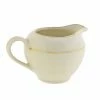 Cream Double Gold Dinnerware 10 Strawberry Street CGLD0016 8 Oz. Cream Double Gold Line Creamer -Strawberry Fields 10 Strawberry Street CGLD0016 8 oz Cream Double Gold Line Creamer 172723 large