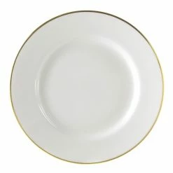 Gold Line Dinnerware 10 Strawberry Street GL0024 Gold Line Rim Charger Plate 12-1/4"