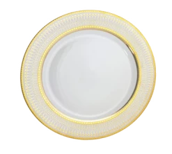 Iriana Gold Dinnerware 10 Strawberry Street IRIANA-5GLD 6" Iriana Gold Bread And Butter Plate