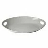 Oslo Serveware 10 Strawberry Street OSLO-22OVLHNDLPLTR Oslo 22" X 16-3/4" Oval Handle Platter -Strawberry Fields 10 Strawberry Street OSLO 22OVLHNDLPLTR Oslo 22 quot x 16 3 4 quot Oval Handle Platter 173082 large