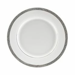 Paradise Platinum Dinnerware 10 Strawberry Street PAR-1P Paradise Platinum Dinner Plate 10-3/4"
