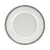 Paradise Platinum Dinnerware 10 Strawberry Street PAR-24P Paradise Platinum Charger Plate 12"