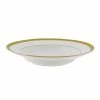 Paradise Gold Dinnerware 10 Strawberry Street PAR-3G Paradise Gold Rim Soup Bowl 8 Oz. -Strawberry Fields 10 Strawberry Street PAR 3G 8 oz Paradise Gold Rim Soup Bowl 24 pcs 172771 large