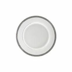 Paradise Platinum Dinnerware 10 Strawberry Street PAR-5P Paradise Platinum Bread And Butter Plate 7"