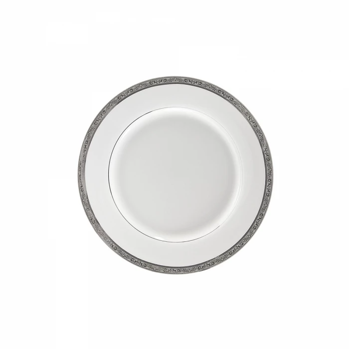 Paradise Platinum Dinnerware 10 Strawberry Street PAR-5P Paradise Platinum Bread And Butter Plate 7" 3 Paradise Platinum Dinnerware 10 Strawberry Street PAR-5P Paradise Platinum Bread And Butter Plate 7"