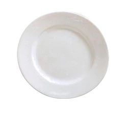 Classic White Dinnerware 10 Strawberry Street RB0008 8" Classic White Salad / Dessert Plate