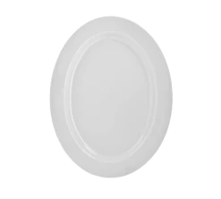 Classic White Dinnerware 10 Strawberry Street RB0022 14" Classic White Oval Platter