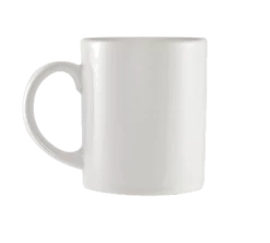 Classic White Dinnerware 10 Strawberry Street RB0028 10 Oz. Classic White Coffee Mug