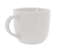 Classic White Dinnerware 10 Strawberry Street RB0029 10 Oz. Classic White Latte Mug