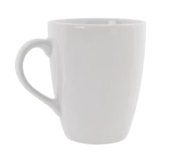 Classic White Dinnerware 10 Strawberry Street RB0100 12 Oz. Classic White Barrel Mug