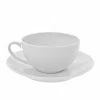 Royal Coupe White Dinnerware 10 Strawberry Street RCP0009 Royal Coupe Oversized Cup And Saucer Set 10 Oz. -Strawberry Fields 10 Strawberry Street RCP0009 10 oz Royal Coupe Cup and Saucer Set 24 pcs 169007 large