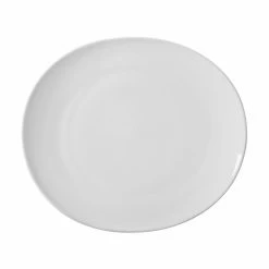Royal Oval Dinnerware 10 Strawberry Street RVL0040 Royal Oval White Dinner Plate 10-7/8"