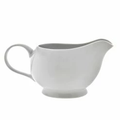 Royal White Dinnerware 10 Strawberry Street RW0025 Royal White Gravy Boat 6"