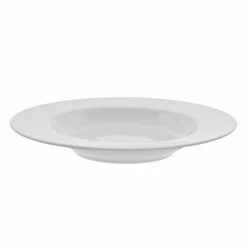Royal White Dinnerware 10 Strawberry Street RW0041 Royal White Rim Soup Bowl 14 Oz.
