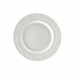 Sorrento White Dinnerware 10 Strawberry Street SORR0004 Sorrento White Salad/Dessert Plate 7-1/2"