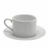 Sorrento White Dinnerware 10 Strawberry Street SORR0009 Sorrento White Cup And Saucer 9 Oz. 1 Sorrento White Dinnerware 10 Strawberry Street SORR0009 Sorrento White Cup And Saucer 9 Oz. -Strawberry Fields 10 Strawberry Street SORR0009 8oz Sorrento White Cup and Saucer 24 pcs 172636 large