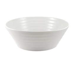 Swing White Dinnerware 10 Strawberry Street SWNG-6 Swing White Serving Bowl 9"