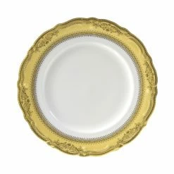 Vanessa Gold Dinnerware 10 Strawberry Street VAN-1G Vanessa Gold Dinner Plate 10-3/4"