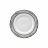 Vanessa Platinum Dinnerware 10 Strawberry Street VAN-4P Vanessa Platinum Salad / Dessert Plate 8" -Strawberry Fields 10 Strawberry Street VAN 4P 8 Vanessa Platinum Salad Dessert Plate 48 pcs 172819 large