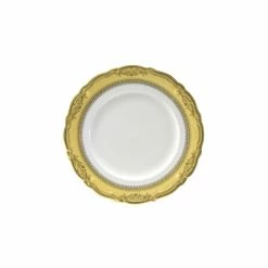 Vanessa Gold Dinnerware 10 Strawberry Street VAN-5G Vanessa Gold Bread And Butter Plate 7"