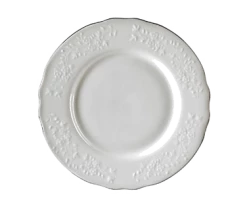 Vine Silver Line Dinnerware 10 Strawberry Street VINE-4SL Vine Silver Line Salad / Dessert Plate 7-1/2"