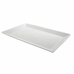 Whittier Elite Dinnerware 10 Strawberry Street WEL-15REC Whittier Elite Rectangular Platter 9-3/8" X 14-3/4"