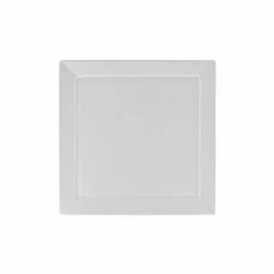 Whittier Elite Dinnerware 10 Strawberry Street WEL-5SQ Whittier Elite Square Bread And Butter Plate 5"