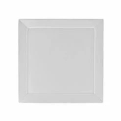 Whittier Elite Dinnerware 10 Strawberry Street WEL-8SQ Whittier Elite Square Salad / Dessert Plate 7-1/4"