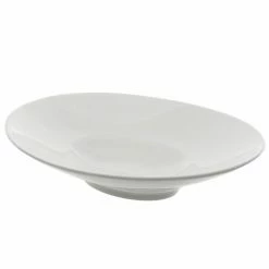 Whittier Bowls Collection 10 Strawberry Street WTR-12OVLBWL Whittier Shallow Oval Bowl 8 Oz.