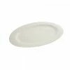 Porcelain Platters And Trays 10 Strawberry Street WTR-18OV Whittier Oval Platter 18-1/4" X 12-3/4"