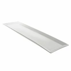 Porcelain Platters And Trays 10 Strawberry Street WTR-20-6REC Whittier Rectangular Platter 20" X 6"