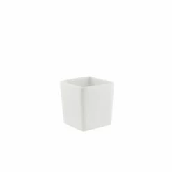 Whittier Accessories 10 Strawberry Street WTR-2SQTBBWLTALL Whittier Tall Square Tid Bit Bowl 3 Oz.