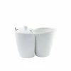 Whittier Accessories 10 Strawberry Street WTR-3MILKCUP Whittier Milk Cup 8 Oz. -Strawberry Fields 10 Strawberry Street WTR 3MILKCUP 8 oz Whittier Milk Cup 72 pcs 173042 large