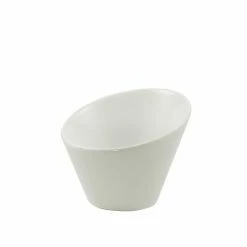 Whittier Bowls Collection 10 Strawberry Street WTR-4SLNTBWL Whittier Tall Slant Bowl 4 Oz.