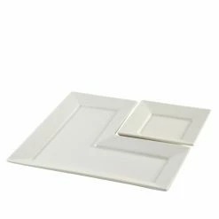 Whittier Accessories 10 Strawberry Street WTR-5FTDSQ Whittier Square Dish 5-1/4"