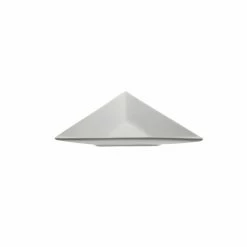 Whittier Accessories 10 Strawberry Street WTR-5TRITB Whittier Triangle Tid Bit Tray 5-1/2"
