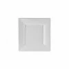Whittier Square Dinnerware 10 Strawberry Street WTR-6SQ 6-3/8" Whittier Square White Bread And Butter Plate - 36 Pcs -Strawberry Fields 10 Strawberry Street WTR 6SQ 6 3 8 Whittier Square White Bread and Butter Plate 36 pcs 172884 large
