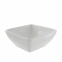 Whittier Bowls Collection 10 Strawberry Street WTR-7SQBWL Whittier Square Rimless Bowl 24 Oz.