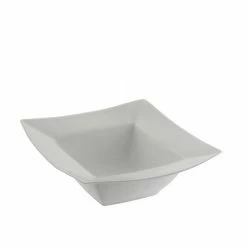 Whittier Square Dinnerware 10 Strawberry Street WTR-7SQRBWL Whittier Square Rim Bowl 12 Oz.
