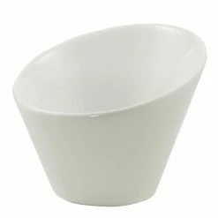Whittier Bowls Collection 10 Strawberry Street WTR-9SLNTBWL Whittier Tall Slanted Bowl 2 Qt.