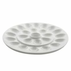Whittier Accessories 10 Strawberry Street WTR-EGGPLTR Whittier Egg Platter 13"