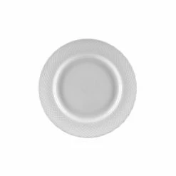 White Wicker Dinnerware 10 Strawberry Street WW0005 White Wicker Bread And Butter Plate 6"