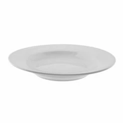 Z-Ware White Dinnerware 10 Strawberry Street ZW-3 10 Oz. Z-Ware White Porcelain Soup Bowl - 24 Pcs