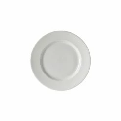 Z-Ware White Dinnerware 10 Strawberry Street ZW-5 6" Z-Ware White Porcelain Bread And Butter Plate - 24 Pcs
