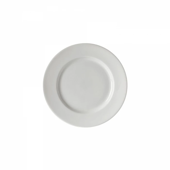 Z-Ware White Dinnerware 10 Strawberry Street ZW-5 6" Z-Ware White Porcelain Bread And Butter Plate - 24 Pcs 3 Z-Ware White Dinnerware 10 Strawberry Street ZW-5 6" Z-Ware White Porcelain Bread And Butter Plate - 24 Pcs
